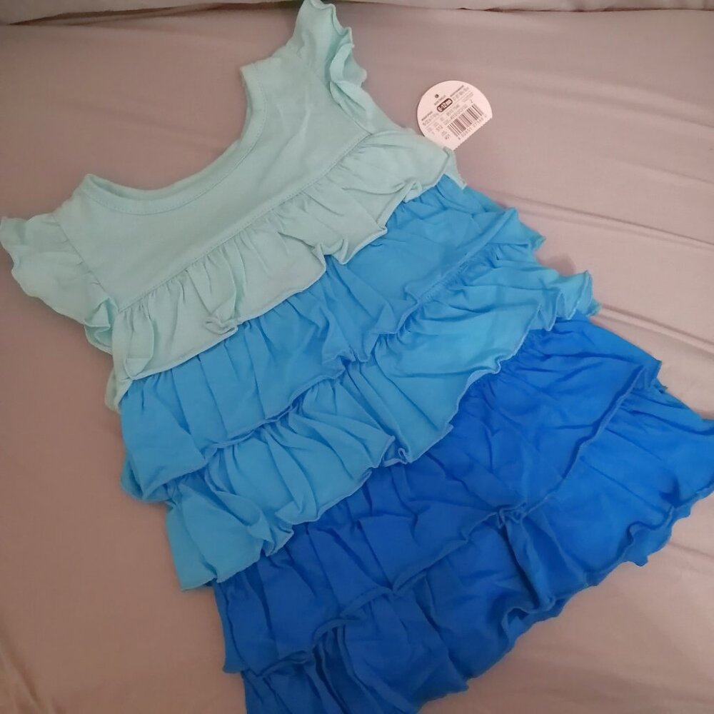 BNWT Baby Girl Bundle! Summer Dress + Tank Top, 6-12 Months